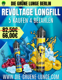🌈 HAPPY MONDAY: Sichere dir Jetzt 5 Revoltage-Longfills zum Preis von 4! 🌈