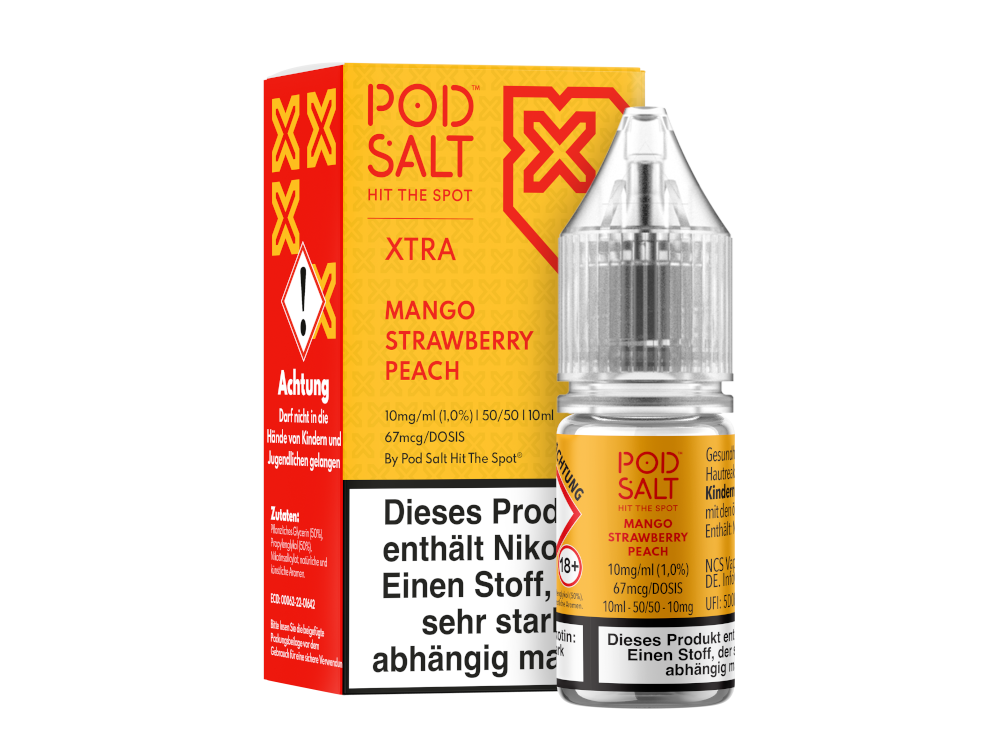 Pod Salt X Neue Steuer - Mango Strawberry Peach 10ml