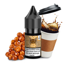 Laden Sie das Bild in den Galerie-Viewer, OWL Non SALT - Coffee Hazelnut Caramel 10ml Liquid
