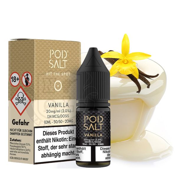 Pod Salt Core Neue Steuer - Vanilla 10ml