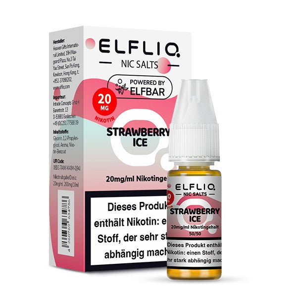 Elfliq Nikotinsalz Liquid - Strawberry ice