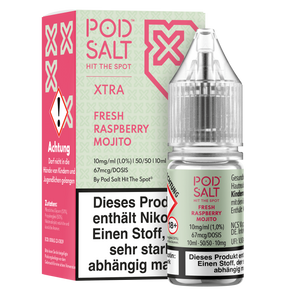 Pod Salt X Neue Steuer - Fresh Raspberry Mojito 10ml