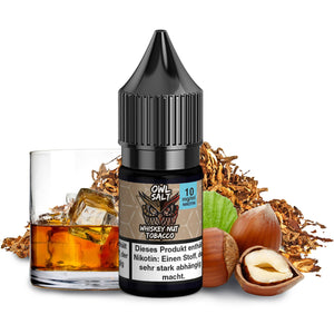 OWL SALT Nikotinsalzliquid Whiskey Nut Tobacco 10 ml