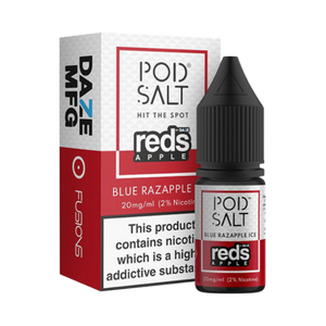 Pod Salt Fusion Reds Apple Neue Steuer - Blue Razapple 10ml