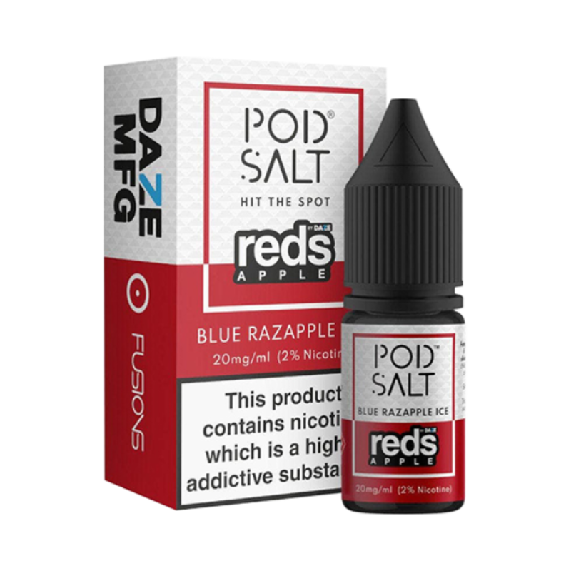 Pod Salt Fusion Reds Apple Neue Steuer - Blue Razapple 10ml