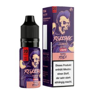 Revoltage Nikotinsalz Liquid - Purple Peach