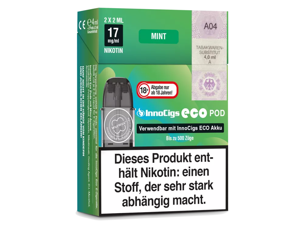 Innocigs ECO Pod Mint (2 Stück pro Packung)