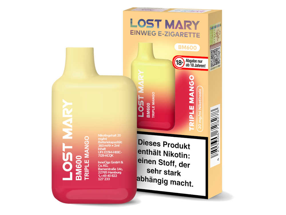 Lost Mary Disposable - Triple Mango