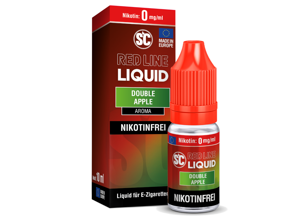 SC Red Line Nikotinsalz Liquid Neue Steuer - Double Apple