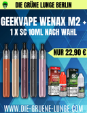Wenax M2 + SC Liquid nach Wahl für 22,90€