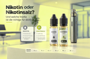 Nikotin oder Nikotinsalz? Und welche Stärke ist die richtige für dich?