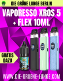 Kaufe das XROS 5 Kit, erhalte GRATIS ein Flex Liquid!