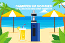 Dampfen im Sommer – so machst du dein Setup hitzefest