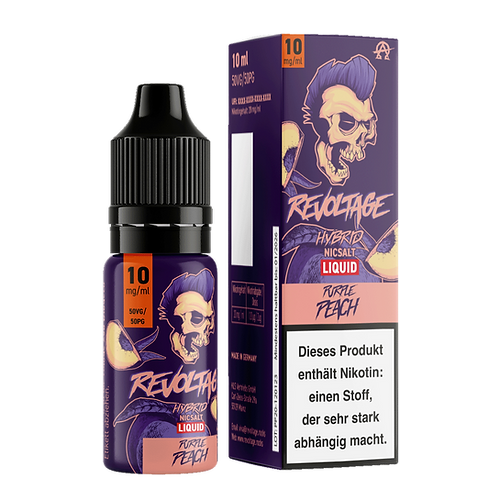 Revoltage Neue Steuer Nikotinsalz Liquid - Purple Peach