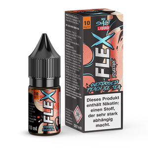 Flex Overdosed Peach Ice Tea Liquid 10ml