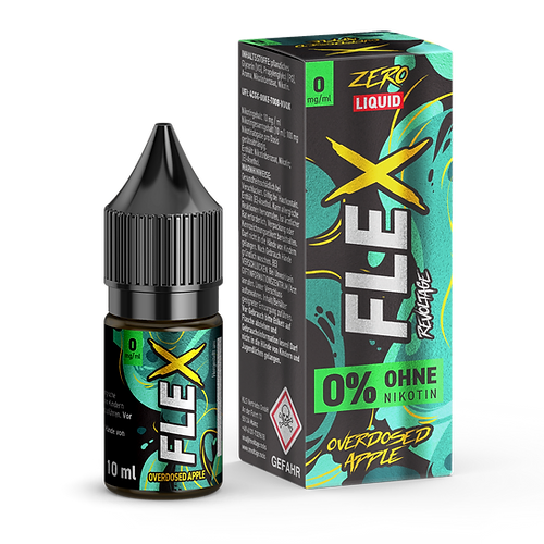 Flex Overdosed Apple Liquid 10ml