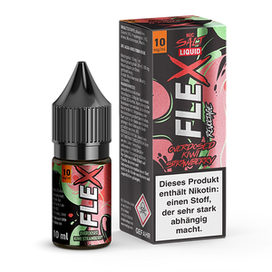 Flex Overdosed Kiwi Strawberry Liquid 10ml