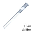 Steckchillum 18,8 Schliff 14cm