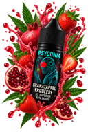 Psyconia H2 - Granatapfel Erdbeere Liquid 10ml