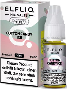 Elfliq Nikotinsalz Liquid - Cotton Candy Ice