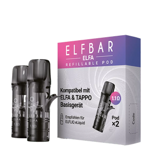 ELFBAR ELFA Refillable Pod 1,1 Ohm, 2er Pack