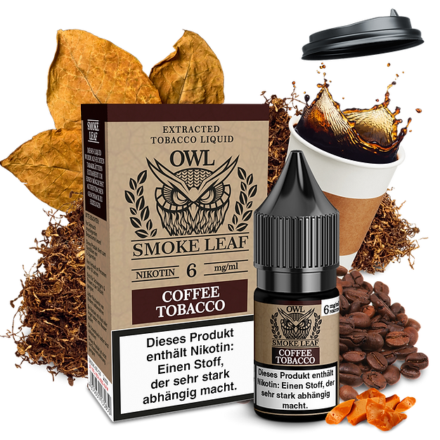 Owl Smoke Leaf Coffee Tobacco 10ml Liquid