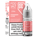 Pod Salt X  - Strawberry Lychee Nikotinsalz Liquid 10ml