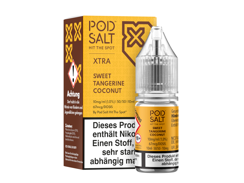 Pod Salt X Neue Steuer - Sweet Tangerine Coconut 10ml