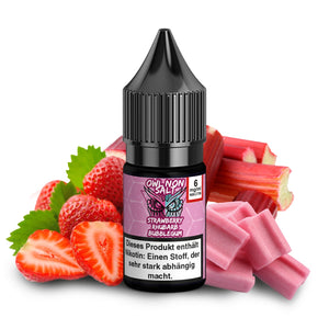 OWL Non SALT - Strawberry Rhubarb Bubblegum 10ml Liquid