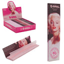 G-Rollz - 'Fabulous Face' Pink - 50 KS Slim Papers