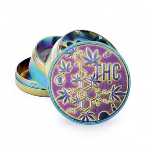 Metal Grinder ICY THC Molecule