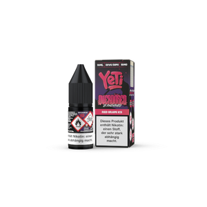 Yeti Overdosed Nikotinsalz Red Grape Ice  10ml