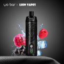 Yo Bar x Lion Vapes - Black Mamba 10ml 0mg/ml
