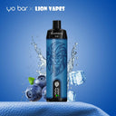 Yo Bar x Lion Vapes - Blueberry Ice 10ml 0mg/ml