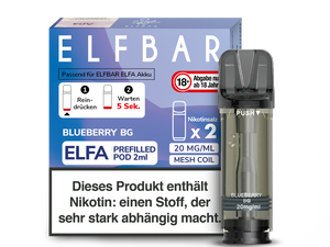 Elf Bar Elfa Pod - Blueberry BG