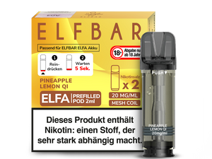 Elf Bar Elfa Pod - Pineapple Lemon Q1