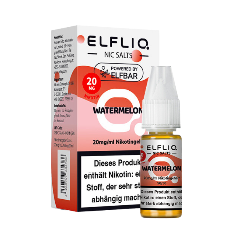 Elfliq - Watermelon Nikotinsalz Liquid 10ml