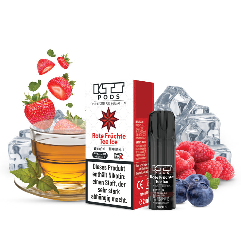 KTS Pod - Rote Früchte Tee Ice 20mg