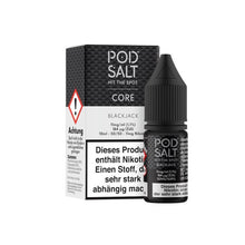 Laden Sie das Bild in den Galerie-Viewer, Pod Salt Core - Black Jack 10ml
