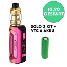 Laden Sie das Bild in den Galerie-Viewer, Geekvape Aegis Solo 2 Kit + 1 Murata Akku Bundle
