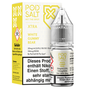 Pod Salt X - White Gummy Bear 10ml