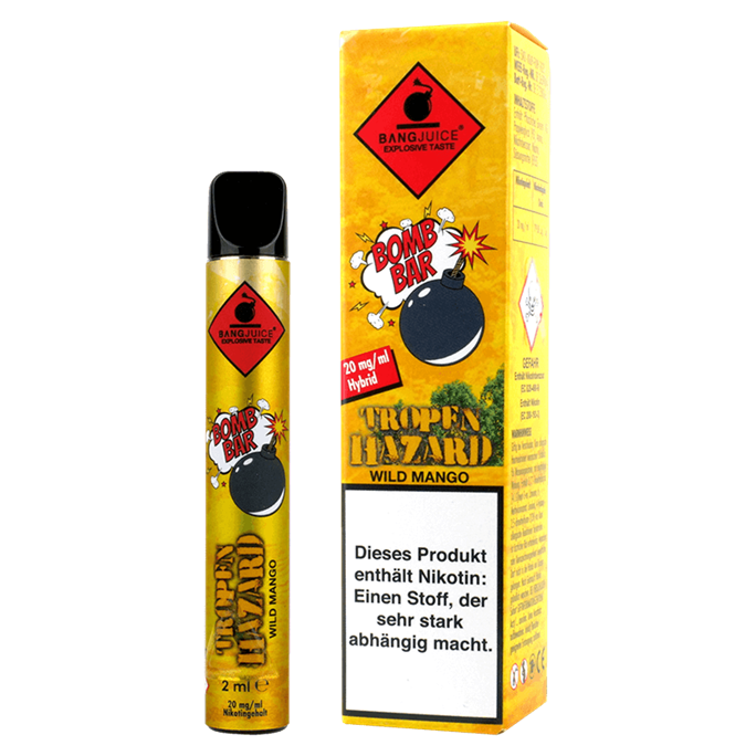 BangJuice Bomb Bar Disposable - Tropenhazard Wild Mango 20mg
