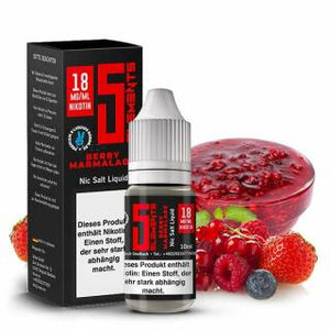 5EL Nikotinsalz Liquid - Berry Marmelade