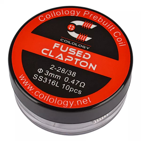 Coilology Fused Clapton SS316L 0.47 Ohm (10 stk./Packung)