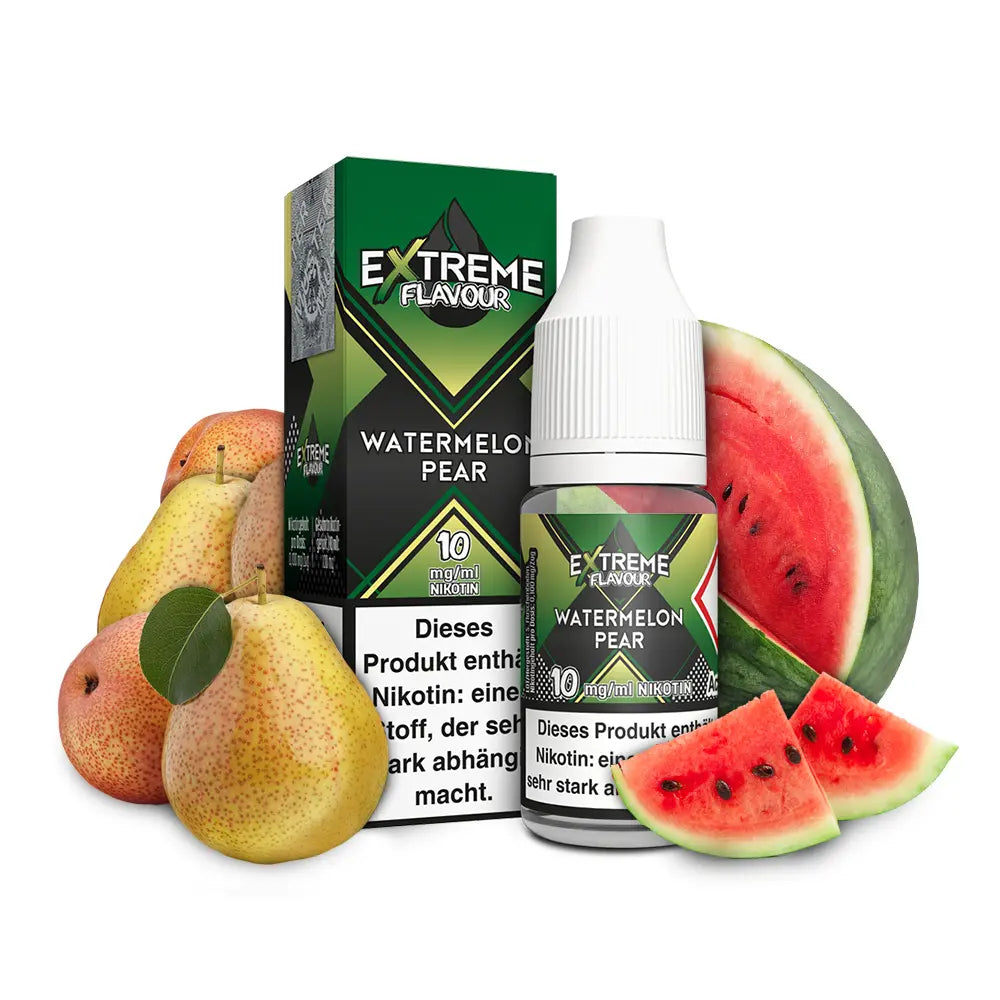 Extreme Flavor Nikotinsalz Liquid - Watermelon Pear
