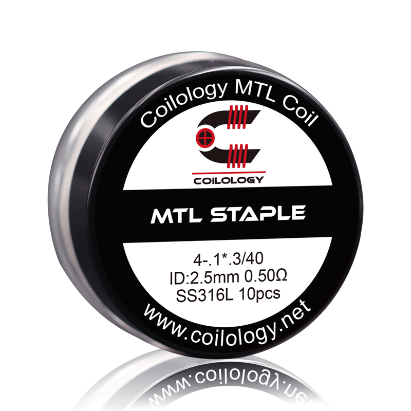 Coilology MTL Staple SS316L 0.5 Ohm (10stk./Packung)