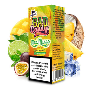 Bad Candy Nikotinsalz Liquid 10ml - Mad Mango