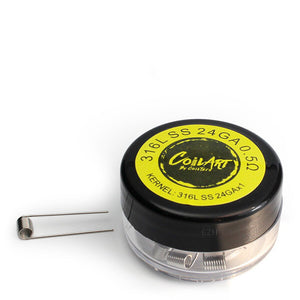 Coilart 316L SS Coil 24GA 0.5 Ohm (10stk./Packung)