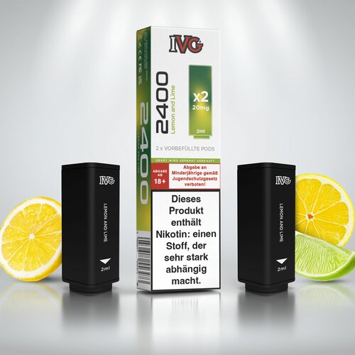 IVG 2400 Pod - Lemon and Lime