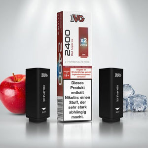 IVG 2400 Pod - Red Apple Ice